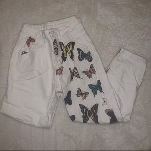 SHEIN Butterfly Pants